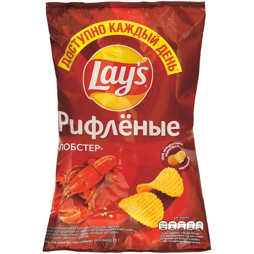 Lays aardappelchips met kreeftsmaken