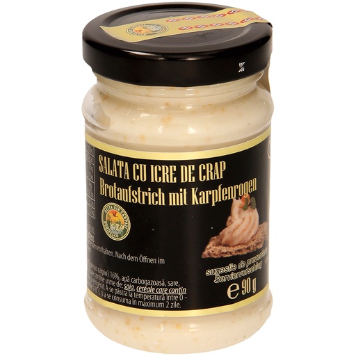 Broodbeleg met karperkaviarn "Salată cu icre de crap-Doripes