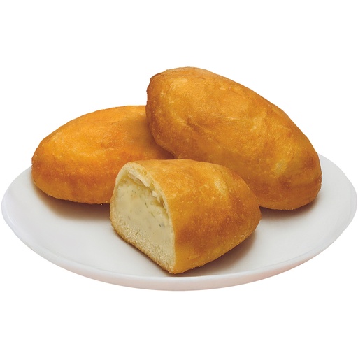 Пирожки жареные с начинкой с картофелем, замороженные
