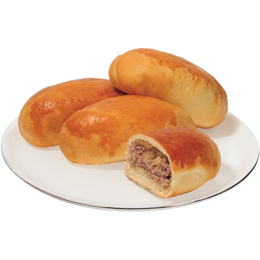 Samsa met varkensvlees-aardappelvulling