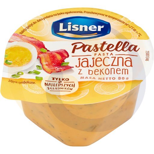 Лиснер паста из яиц с беконом 80 г
