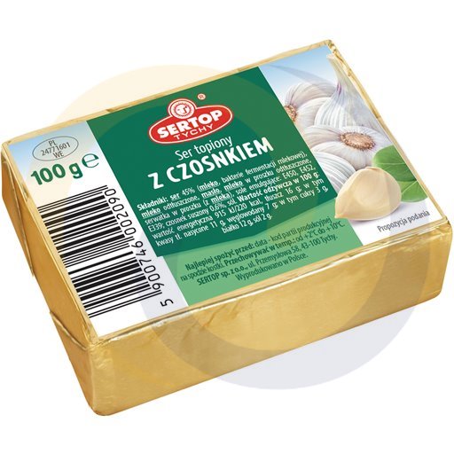 Sertop Tychy Romige Smeerkaas met Knoflook 100 g