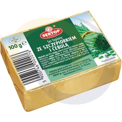 Sertop Tychy Romige Smeerkaas met Bieslook en Ui 100 g