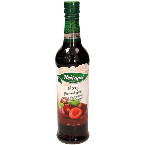 Siroop met kersensmaak