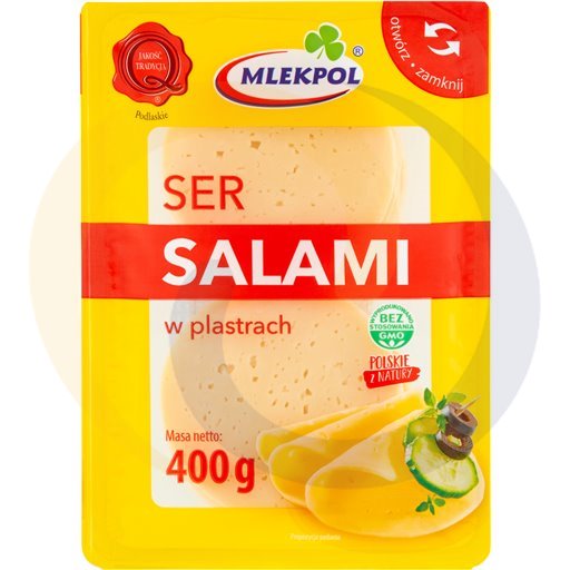 Mlekpol Gesneden Salami Kaas 400 g
