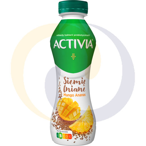 Activia yoghurt mango / ananas / lijnzaad 280g