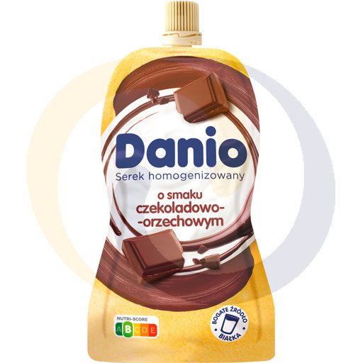 Danio kaas in een zakje met chocolade noot 120g / 16 stuks D