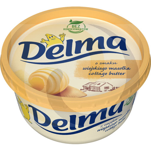 Delma Extra margarine met hartige massa. 450g / 12st Unileve