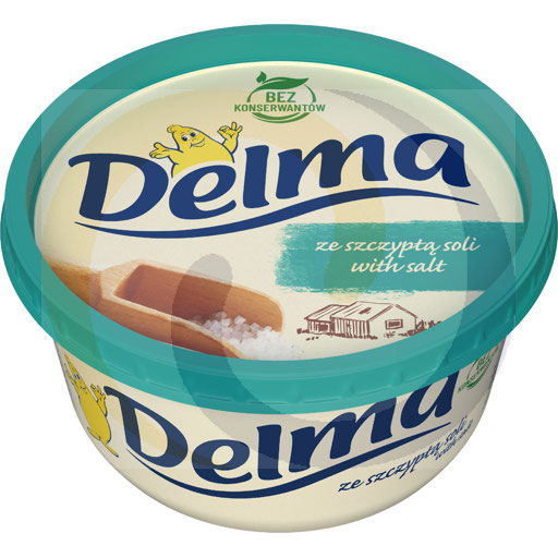 Delma Extra margarine met een snufje zout 450g/12st Unilever