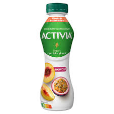 Питьевой йогурт Activia персик-маракуйя 280г/6шт Danone