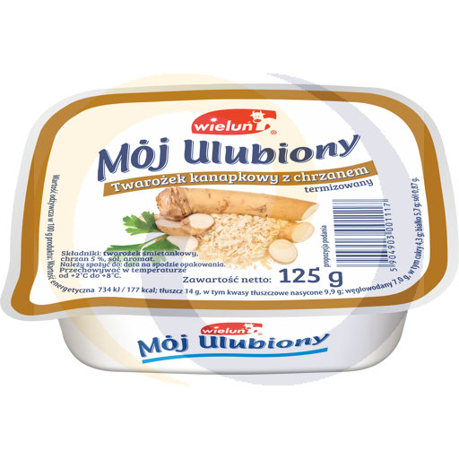 Творог с хреном 125 г Велюнь