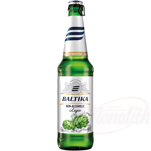 Alcoholvrij pils "Baltika" No.0, 0,5% vol.