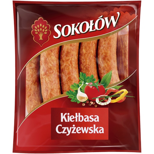 "Kielbasa Czyzewska" Сосиски свиные с курицей, варёно-копчён