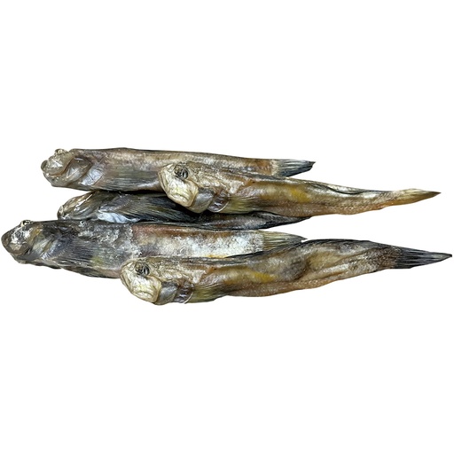 Zwarte mondgrondel, gezouten en gedroogd, ongekuist