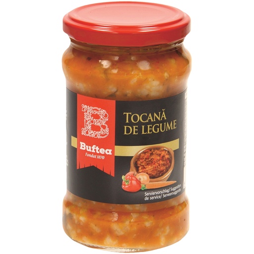 "Tocana de legume" - Овощное рагу с рисом. Пастеризованное.