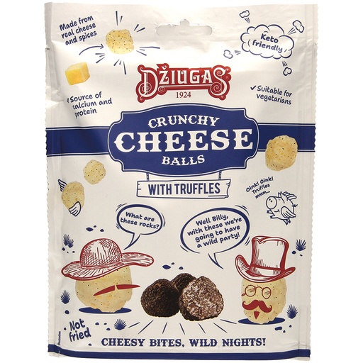 Kaas-snack met truffelsmaak