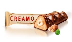 Creamo reep met hele noten 25g