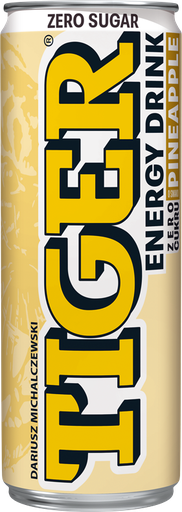 Energy drink Tiger zero ananas