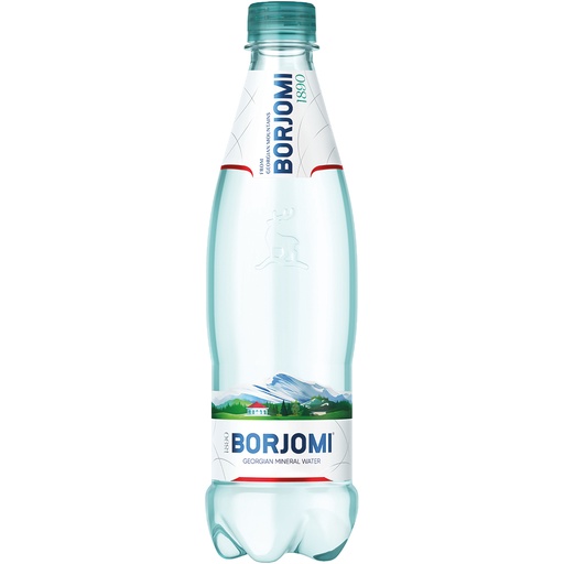 Natuurlijk mineraalwater met koolzuur "Borjomi" PET