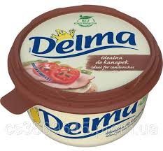 Delma margarine voor sandwiches 39% 450g