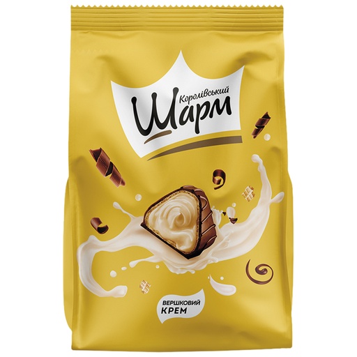 "Korolivsky Sharm" Gevuld wafelconfituur met melkvulling (57