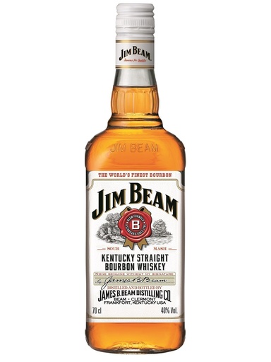 Jim Beam Bourbon Whiskey  40%  Alc. 0.7l