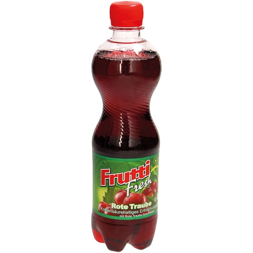 Koolzuurhoudend verfrissingsdrank "Rode Druif"