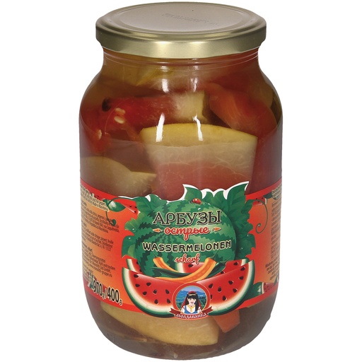 Ingelegde meloenen, pittig