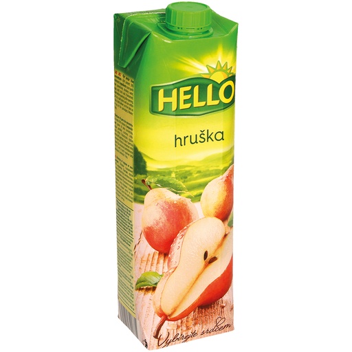 Perennectar uit geconcentreerde perenpuree 50% fruitgehalte