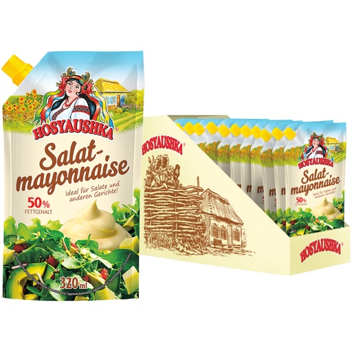 "HOSYAUSHKA" Майонез cалатный 50% жира