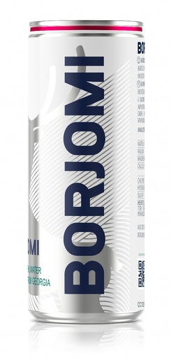 Natuurlijk mineraalwater met koolzuur Borjomi