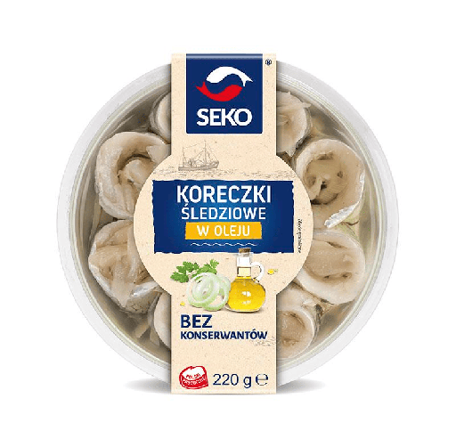 seko haringkurken in olie