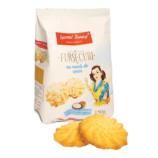 Kokosmaak Mürbekekse met Kokosraspels "Het geheim van oma"