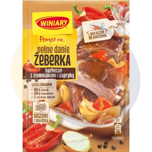 Winiary Idee voor... Volledige Cursus Barbecue Ribben met Aa