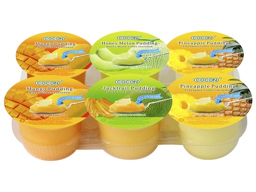 Fruitpudding Nata de Coco met Blokjes Halal