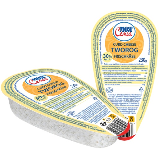 MOJA SEMJA" Roomkaas, 30% vet, verhit behandeld