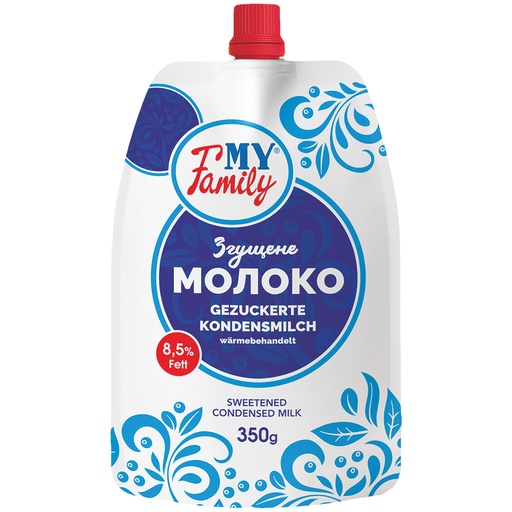 "MY FAMILY" Suikerhoudende gecondenseerde melk, warmtebehand