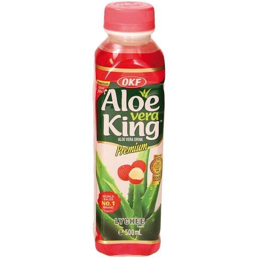 Aloë Vera-drank met lychesmaak