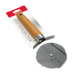 Pizzames rol 21cm hout staal