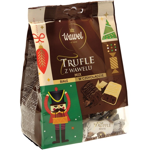 „Truffle Mix dark & white“ Конфеты со вкусом рома в шоколадн