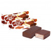 Gevulde wafels “Lazy Cow” met roomvulling in cacaoglazuur