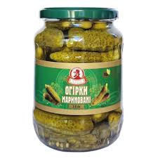 Zhyrnov augurken 3–6cm 680g