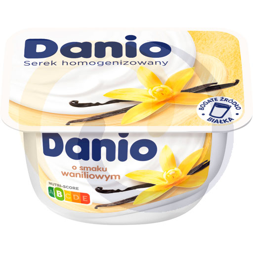 Danone Homogene kaas Danio vanille 130g