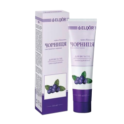 Crème-balsem voor de huid rond ogen en lippen met bosbes