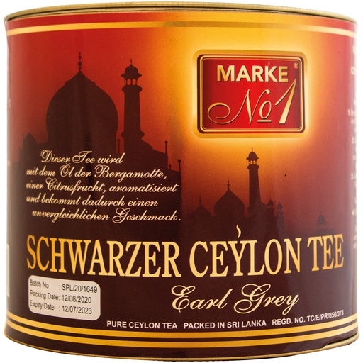 Zwarte Ceylon-thee aroma