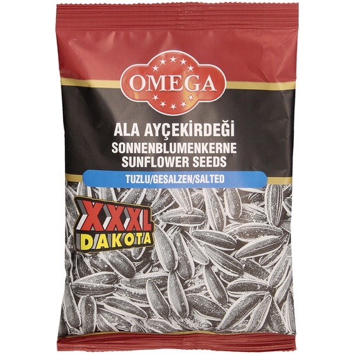 "Omega" gezouten zonnebloempitten in de schil