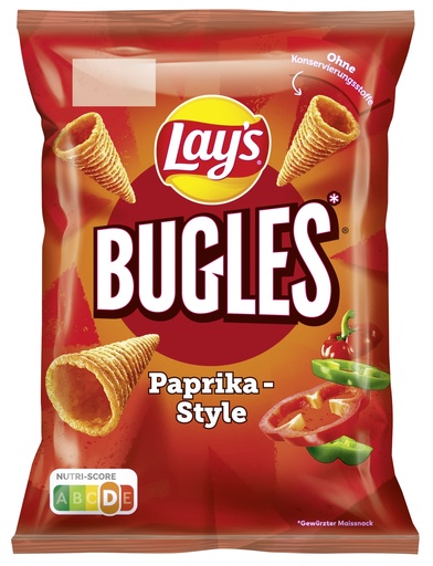 Aardappelchips met paprikasmaak