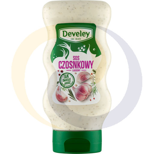 Top Down Knoflooksaus 410g/6st Develey