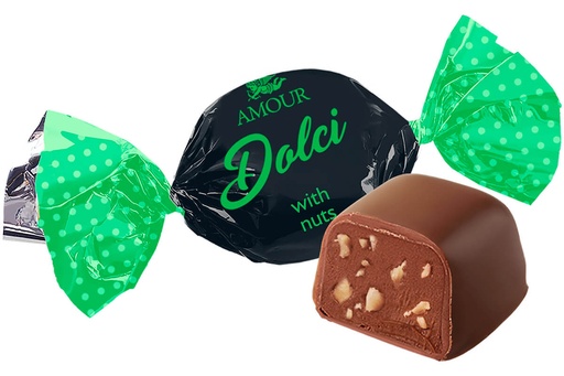 KONTI Confituur "Dolci" met pinda-hazelnootsmaak in cacao-ve