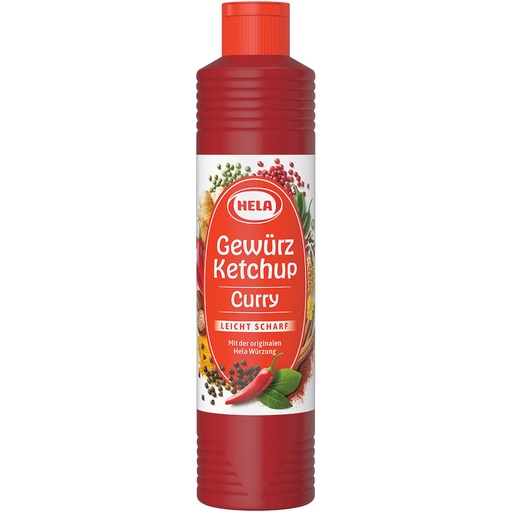 Hela Kruidenketchup Curry licht pittig
